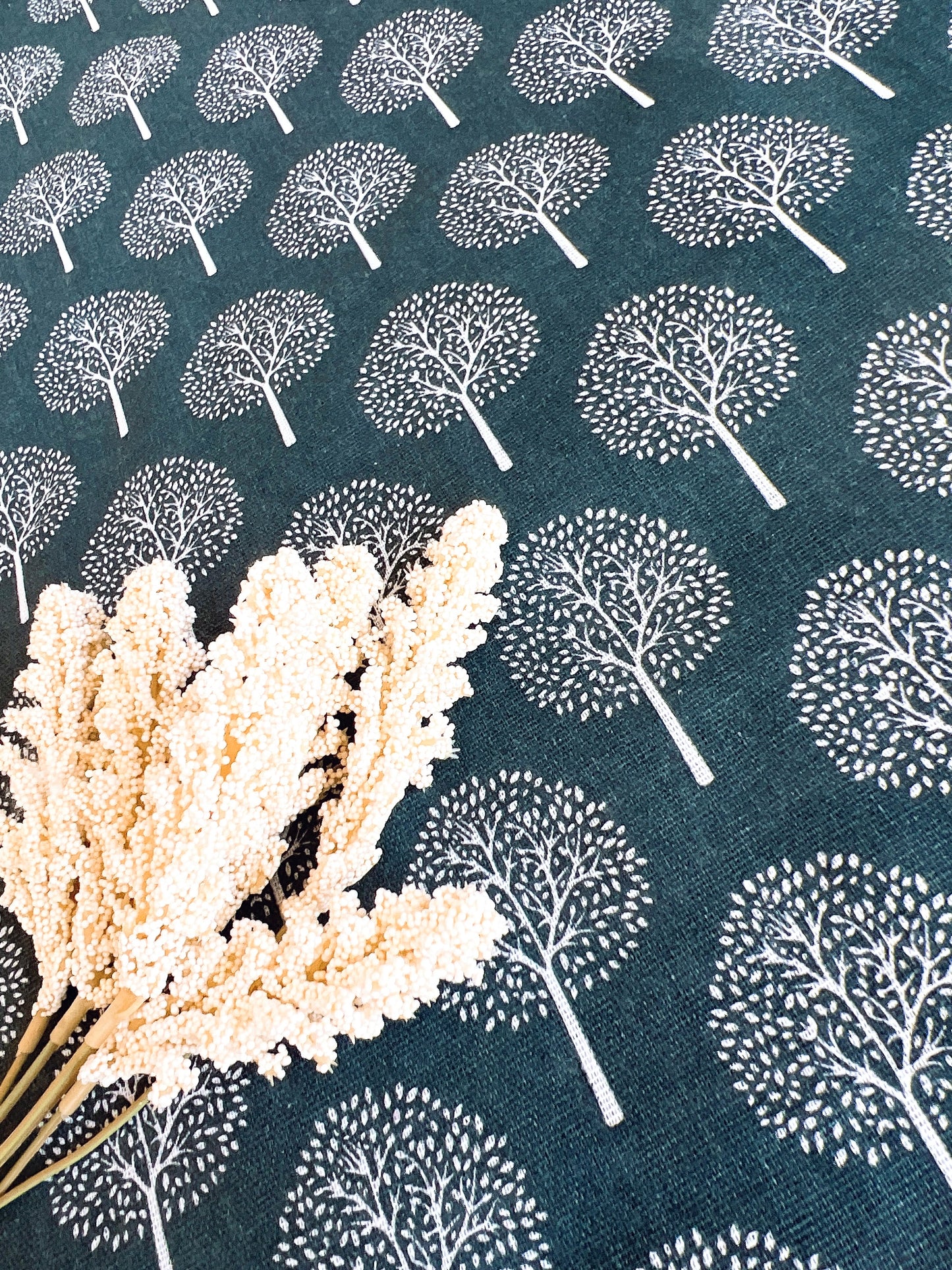 Printed Semi Linen Tree