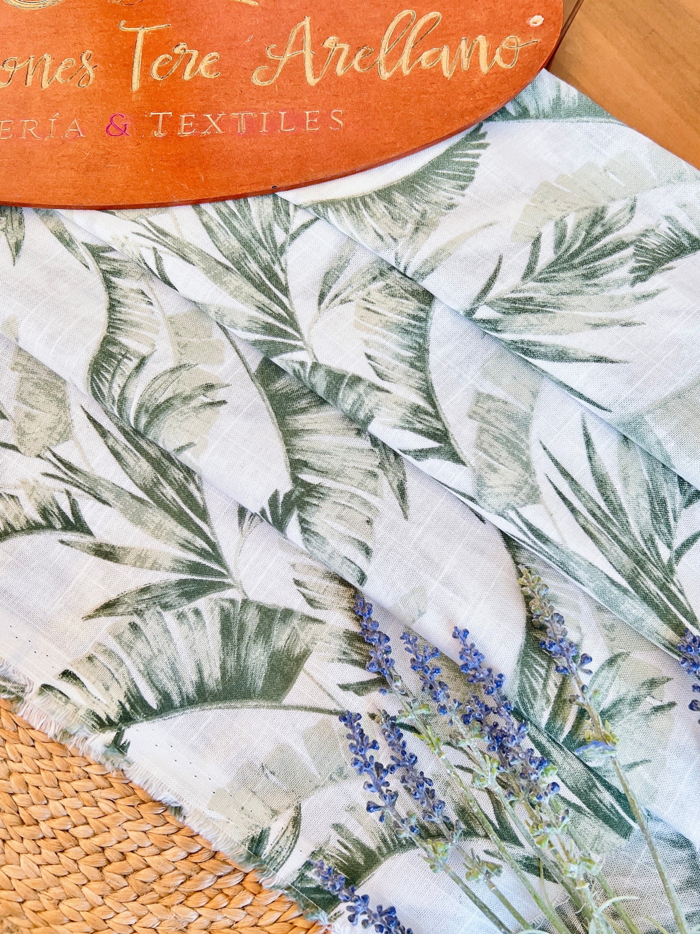 Printed Linen Caribbean